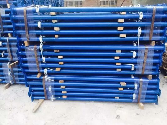 Durable Adjustable Steel Prop With HDG Silver Finish For Construction