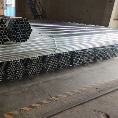 48.3mm Galvanised Scaffold Tube With Yield Strength 245N/Mm2 And Tensile Strength 420N/Mm2