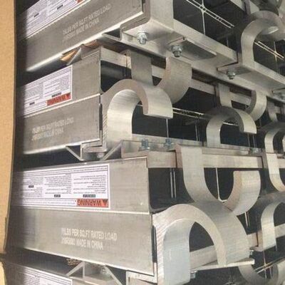 China Supply 7' 8' 9' Aluminum Board Scaffold Plank For Oil Platform