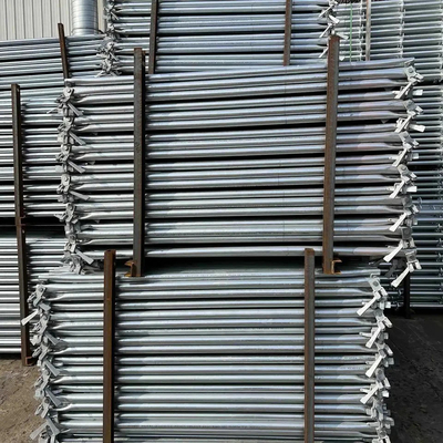 Q235 3*2M Hot-dip Galvanized Ringlock Diagonal Brace For Scaffolding System