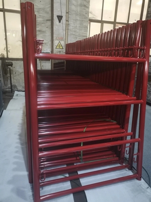 Scaffolding Supplier Q355 FLIP-LOCK Durability America Ladder Frame from China