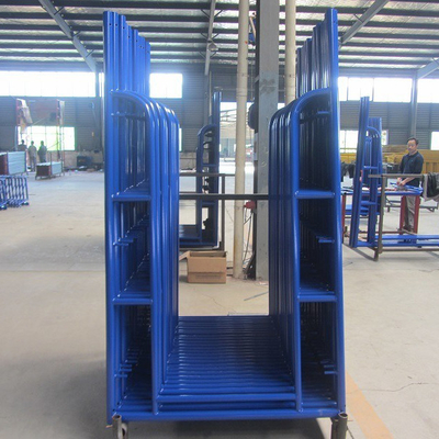 Custom HDG BilJax Narrow Ladder Steel Frame Scaffold for Construction Projects