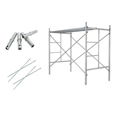 Double Frame Rolling Tower Pre-Galvanized 6'4" High Mason Frame Set with Caster