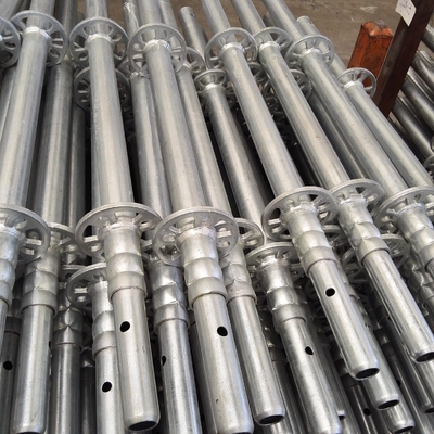 Strong and Durable Q235 Steel Spigot with Nut for Ringlock Scaffolding