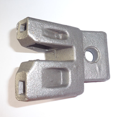 Robust Q355 Steel 3.2mm Hot-dipped Galvanized Ringlock Brace Head with Q235 Steel Rosette Construction