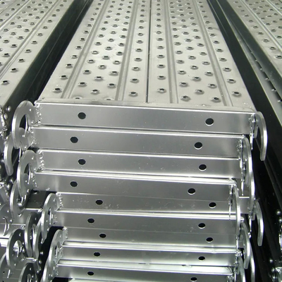 Container Packaging Perforated Steel Plank Customized Length Galvanized