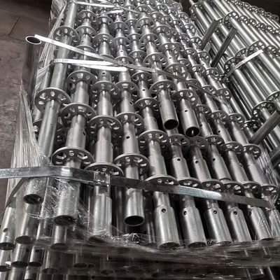 Ringlock System Scaffolding with Hot Dip Galvanized Q235 Steel Construction Scaffold