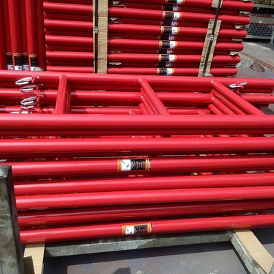 Scaffolding Supplier Q355 FLIP-LOCK Durability America Ladder Frame from China